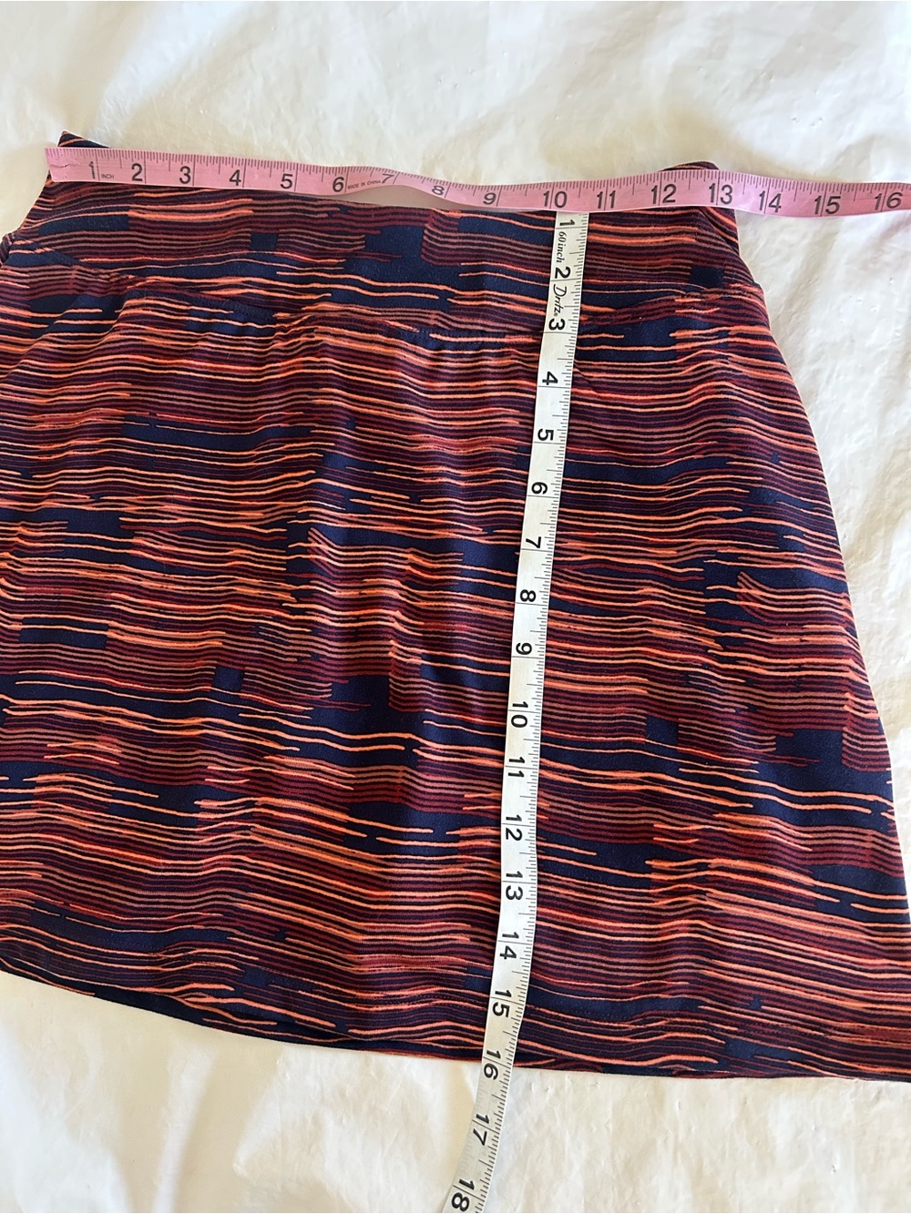 Title Nine Dream Skort 16"  in Sonar Size S  Buttah Stretch Athletic Activewear - Picture 9 of 9